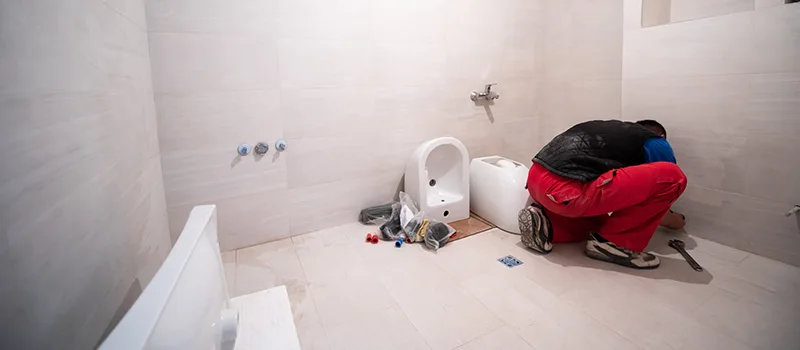 Basement Bathroom Shower Installation in Acton, Ontario