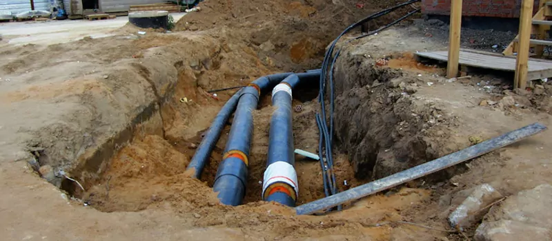 Main Water Line Installation in Acton, Ontario
