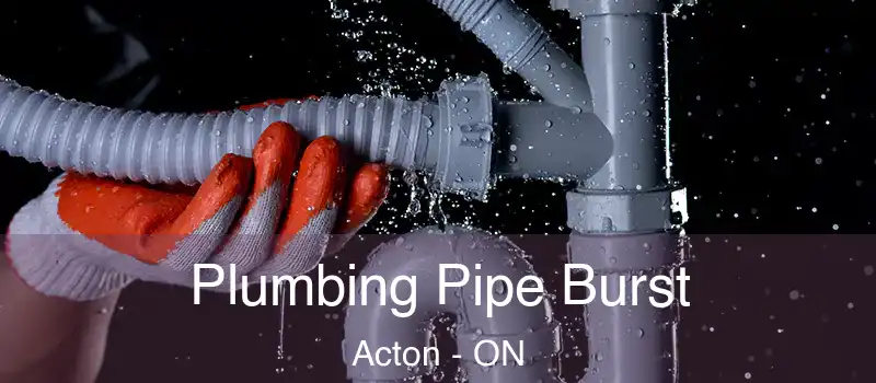  Plumbing Pipe Burst Acton - ON