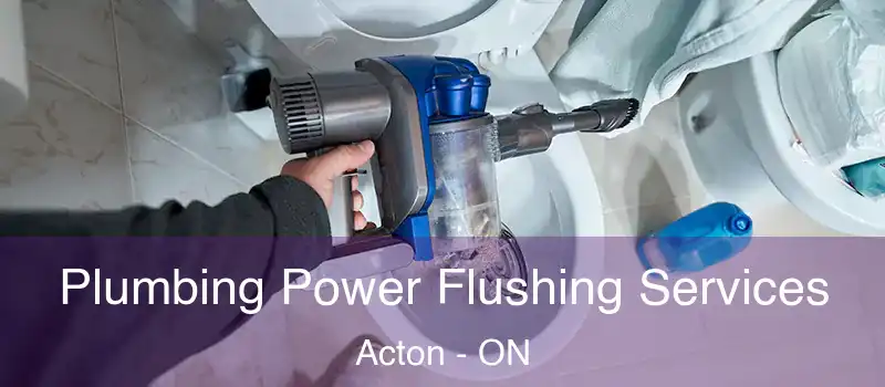  Plumbing Power Flushing Services Acton - ON