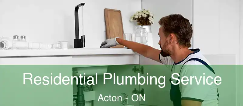 Residential Plumbing Service Acton - ON