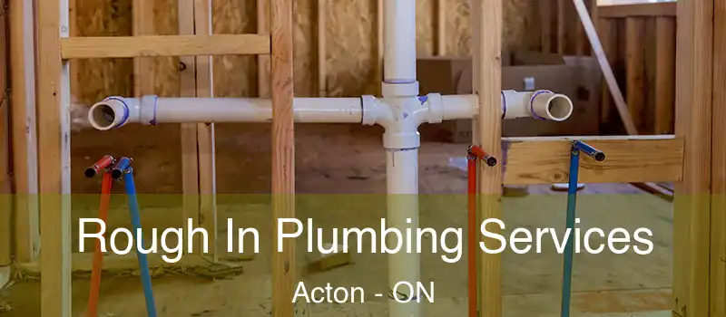  Rough In Plumbing Services Acton - ON