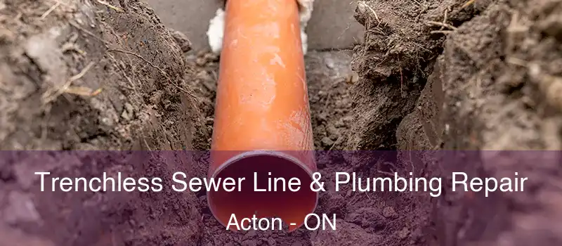  Trenchless Sewer Line & Plumbing Repair Acton - ON