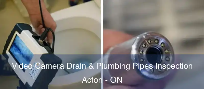  Video Camera Drain & Plumbing Pipes Inspection Acton - ON