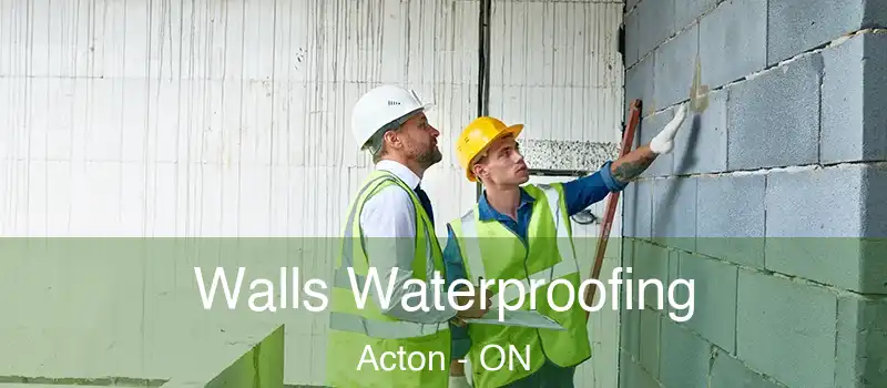  Walls Waterproofing Acton - ON