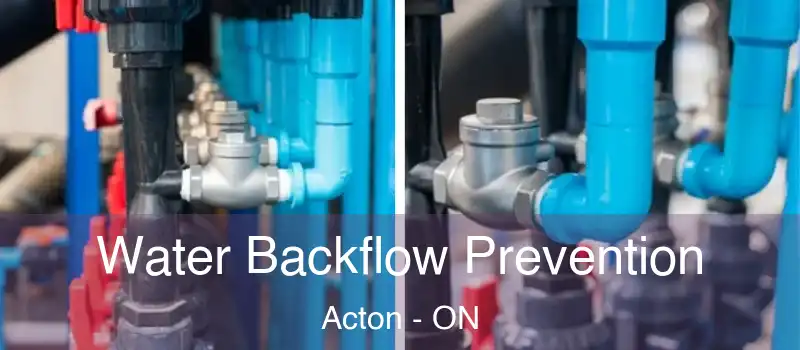  Water Backflow Prevention Acton - ON